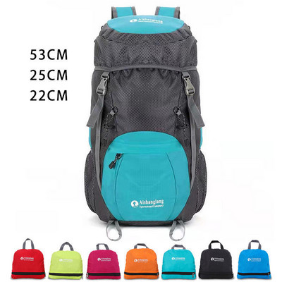 Rucsac de drumeție pentru camping, 35 l, impermeabil, pentru alpinism în aer liber, geantă pliabilă ultra ușoară, bărbați, femei, geantă de călătorie de capacitate mare