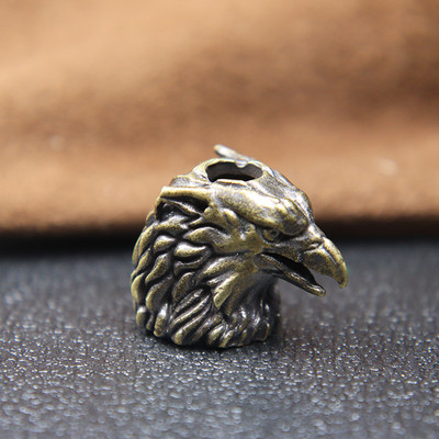 Griffin Eagle Head Lõvi keha Messingist Nuga Helmed Paelad Ripatsid Paracord Charms Eagle Beak EDC Välistingimustes DIY Aksessuaarid Ehted