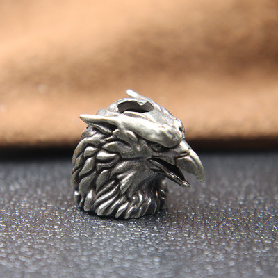 Griffin Eagle Head Lõvi keha Messingist Nuga Helmed Paelad Ripatsid Paracord Charms Eagle Beak EDC Välistingimustes DIY Aksessuaarid Ehted