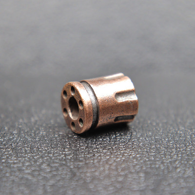 Revolveris „Magnum Bullet“ žurnalo forma „Pasidaryk pats“ žalvario peilio karoliukai „Paracord“ skėtis, virvė, apyrankė, lauko EDC karoliukų juostos priedai