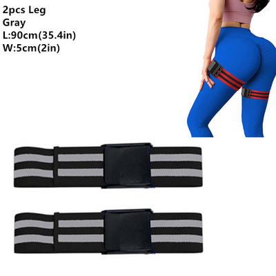 Treening BFR oklusioonirihmad Kulturism Tõstmine Käte Jalg Lihaste Kasv Verevoolu piiravad Rihmad Fitness Jõusaali varustus