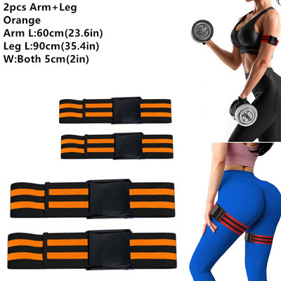 Treening BFR oklusioonirihmad Kulturism Tõstmine Käte Jalg Lihaste Kasv Verevoolu piiravad Rihmad Fitness Jõusaali varustus