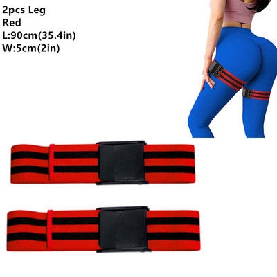 Treening BFR oklusioonirihmad Kulturism Tõstmine Käte Jalg Lihaste Kasv Verevoolu piiravad Rihmad Fitness Jõusaali varustus