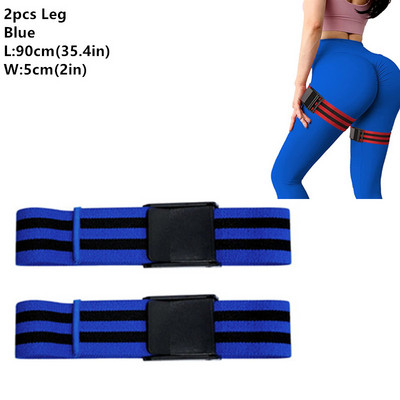 Treening BFR oklusioonirihmad Kulturism Tõstmine Käte Jalg Lihaste Kasv Verevoolu piiravad Rihmad Fitness Jõusaali varustus