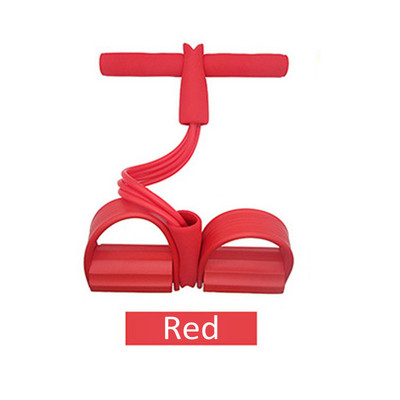 Fitnessi takistuspaelad 4 vastupidavad elastsed tõmbeköied Treening kõht elastsed rihmad Varustus siseruumides olev jõusaali treening