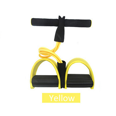 Fitnessi takistuspaelad 4 vastupidavad elastsed tõmbeköied Treening kõht elastsed rihmad Varustus siseruumides olev jõusaali treening