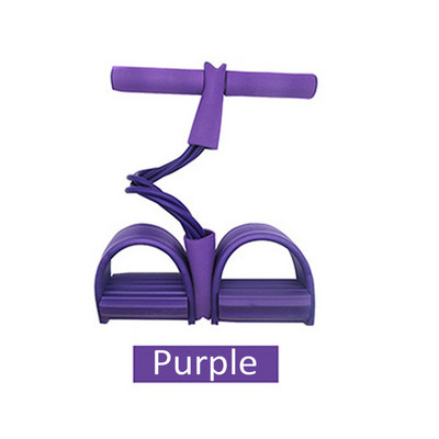 Fitnessi takistuspaelad 4 vastupidavad elastsed tõmbeköied Treening kõht elastsed rihmad Varustus siseruumides olev jõusaali treening