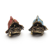 Craniu de diavol Casca Cuțit Pandantiv Personalitate Cuțit din alamă Mărgele Paracord Accesorii EDC