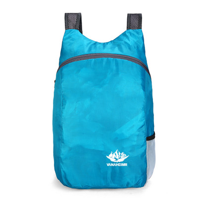 Vanjski sklopivi ruksak od 20L vodootporan ultra lagana prijenosna putna torba Ženska sportska torba za kampiranje Putne torbe za muškarce Muške muške