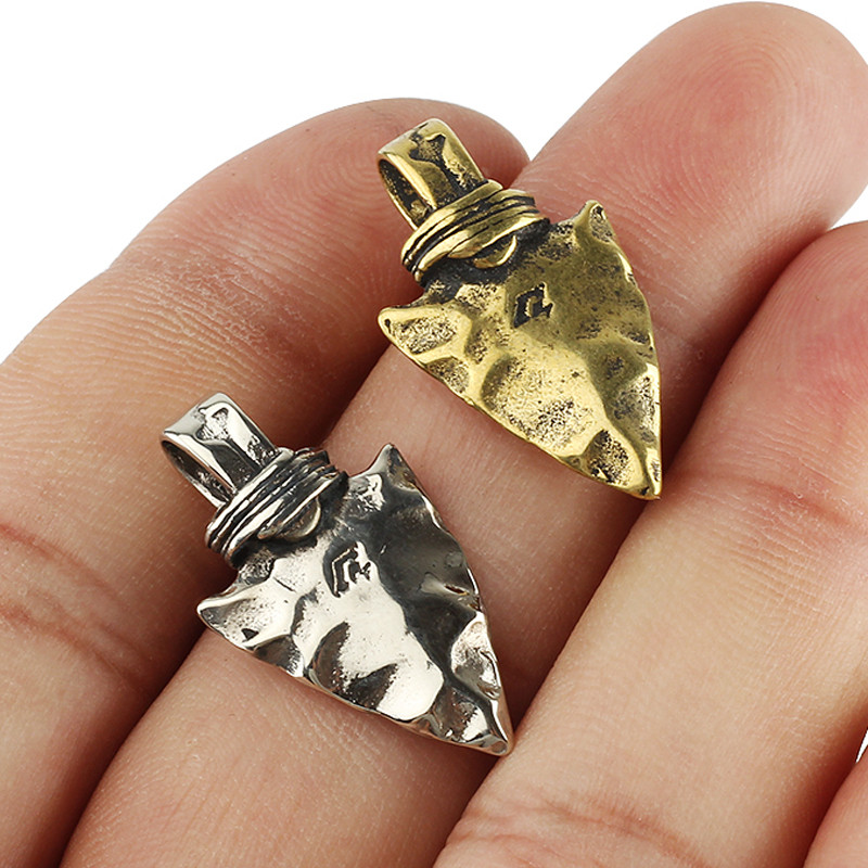 Stone Spear ripats messingist noa helmed langevarju nööriga helmed välistingimustes kasutatavad EDC tööriist