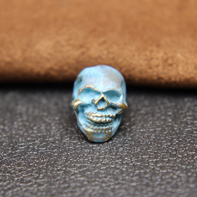 3 stiluri Punk din alamă cap de craniu cuțit margele umbrelă frânghie bricolaj accesorii alb cupru vintage paracord personalitate atarna pandantive