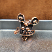 Suitsetav Küüliku Kolju Pea Messingist Noa Helmed EDC Paracord Pael Ripatsid Ehted DIY Vihmavari Köis Käevõrud Amuletid Aksessuaarid