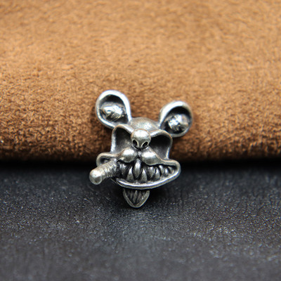 Suitsetav Küüliku Kolju Pea Messingist Noa Helmed EDC Paracord Pael Ripatsid Ehted DIY Vihmavari Köis Käevõrud Amuletid Aksessuaarid