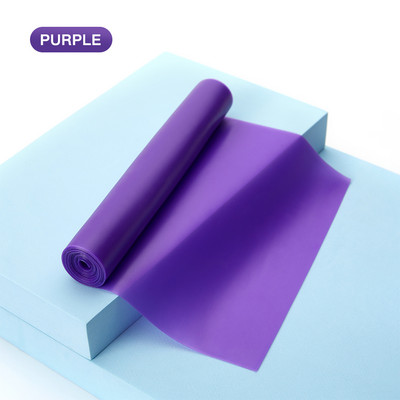 Joga Pilateso tempimui atspari juosta Pratimai Fitneso juosta Treniruotė Elastinė pratimas Fitneso guma 150cm natūralaus kaučiuko treniruoklių salė