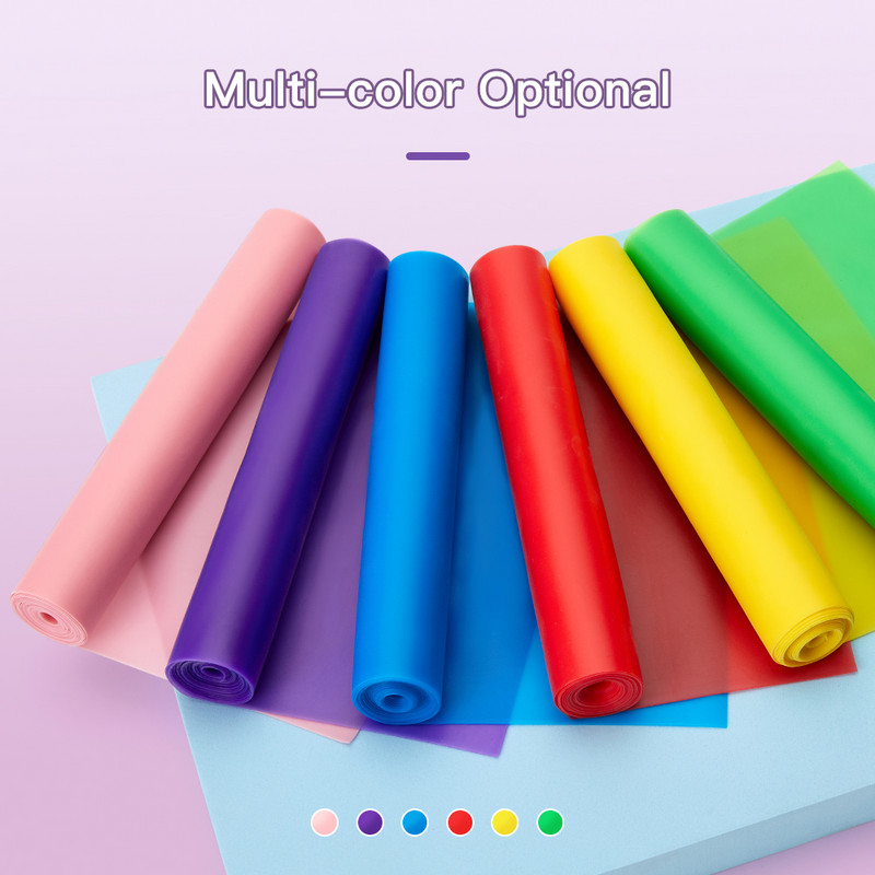 Joga Pilateso tempimui atspari juosta Pratimai Fitneso juosta Treniruotė Elastinė pratimas Fitneso guma 150cm natūralaus kaučiuko treniruoklių salė