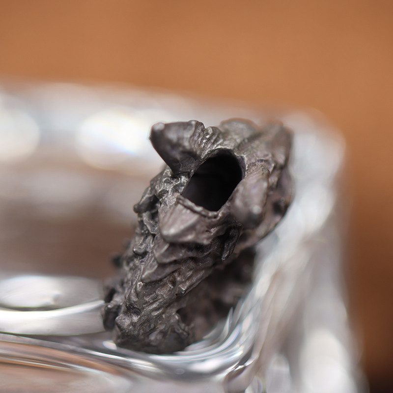 Sculptură din os cap de dinozaur cuțit din alamă și mărgele DIY Paracord Brățări Accesorii în aer liber EDC umbrelă frânghie țesute șnur pandantiv