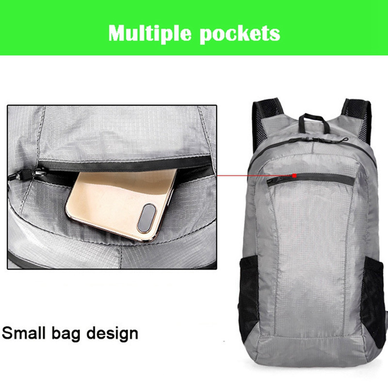 Rezistent la apă, potrivit atât pentru bărbați, cât și pentru femei, ușor, dar practic, 20 l, rezistent la rupere, rucsac sport de călătorie