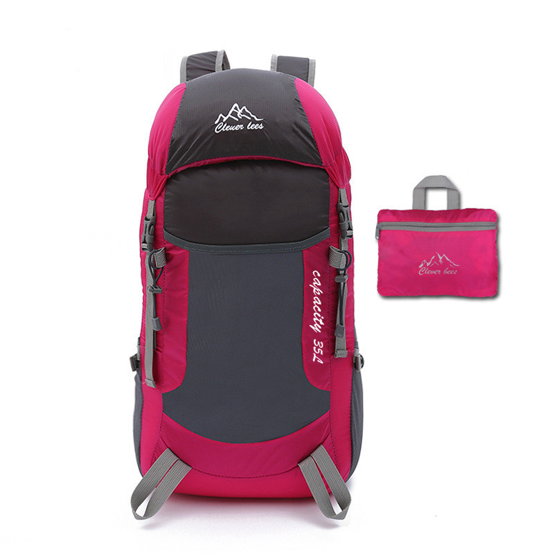 Geantă pliabilă, ușoară, portabilă, pentru bărbați, femei, pentru exterior, ultraușoară, pentru călătorii, drumeții, alpinism, camping