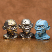 Žalvaris Mutantas Vyras Peilis Karoliukai Virvelės Pakabukai Retro EDC Paracord Pakabos Automobilių Raktų Pakabukai „Pasidaryk pats“ Lauko įrankių Priedai Papuošalai