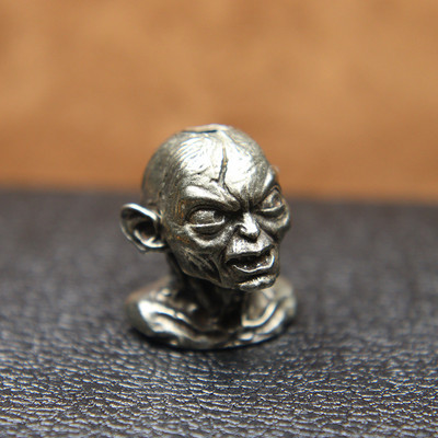 Žalvaris Mutantas Vyras Peilis Karoliukai Virvelės Pakabukai Retro EDC Paracord Pakabos Automobilių Raktų Pakabukai „Pasidaryk pats“ Lauko įrankių Priedai Papuošalai