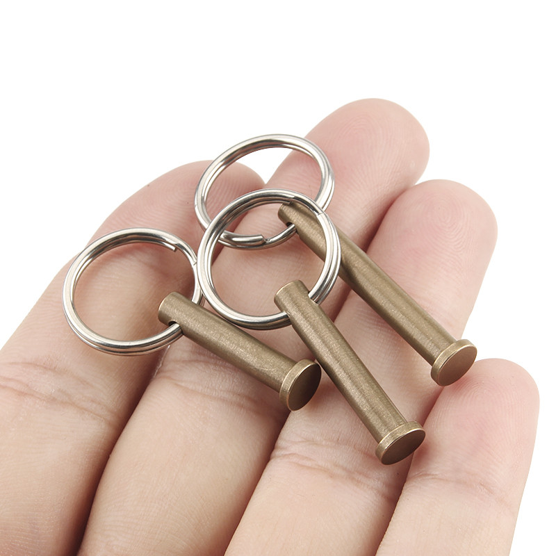 Võtmehoidja tarvikud Paracordi helmed isikupära tööriist Vintage isetegemise tarvikud messingist helmed vihmavarju köis