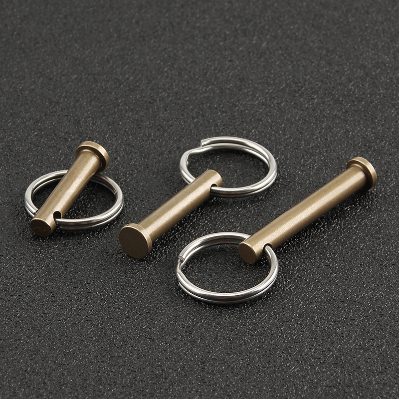 Võtmehoidja tarvikud Paracordi helmed isikupära tööriist Vintage isetegemise tarvikud messingist helmed vihmavarju köis