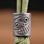 Naeratav nägu Messingist Noa Helmes Vintage isetegemine Paracord Käevõrud Aksessuaarid Välistingimustes EDC Tööriista Vihmavarju Köiega Kootud Paelad Ripatsid