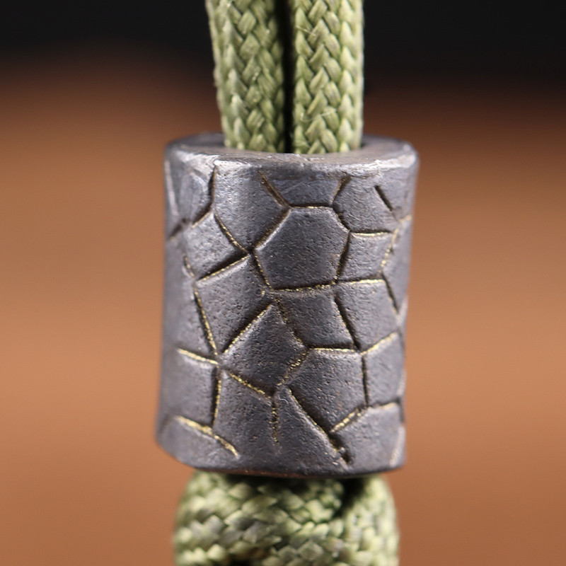 Naeratav nägu Messingist Noa Helmes Vintage isetegemine Paracord Käevõrud Aksessuaarid Välistingimustes EDC Tööriista Vihmavarju Köiega Kootud Paelad Ripatsid