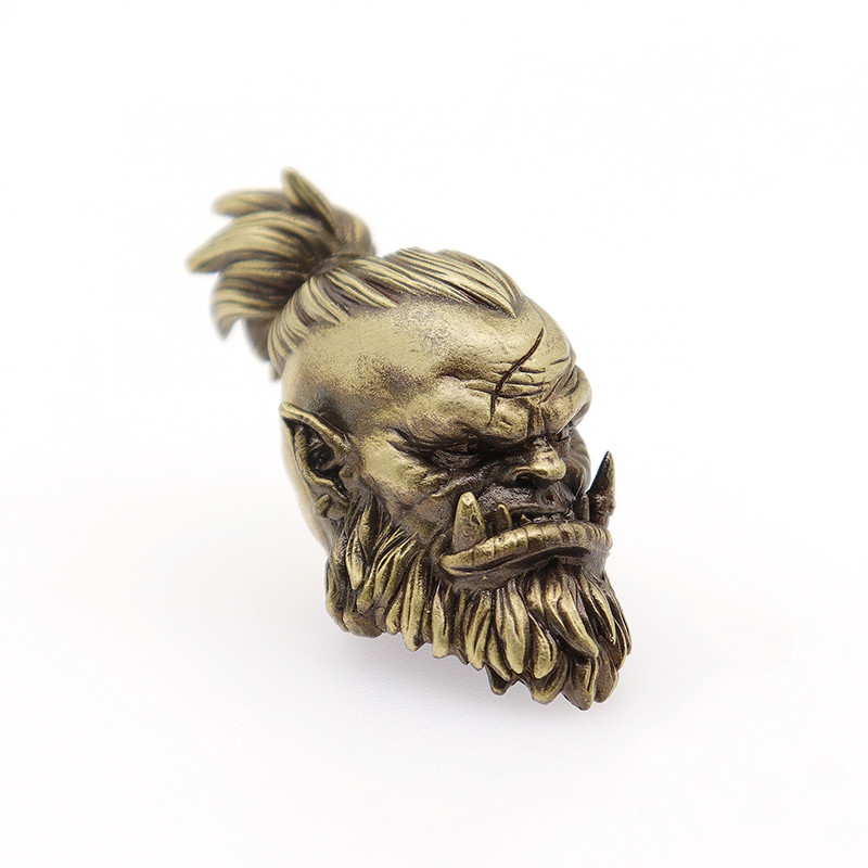 În aer liber Instrumente de bricolaj Cuțit din alamă Mărgele Orci Mărgele Paracord Snur pandantiv Accesorii breloc