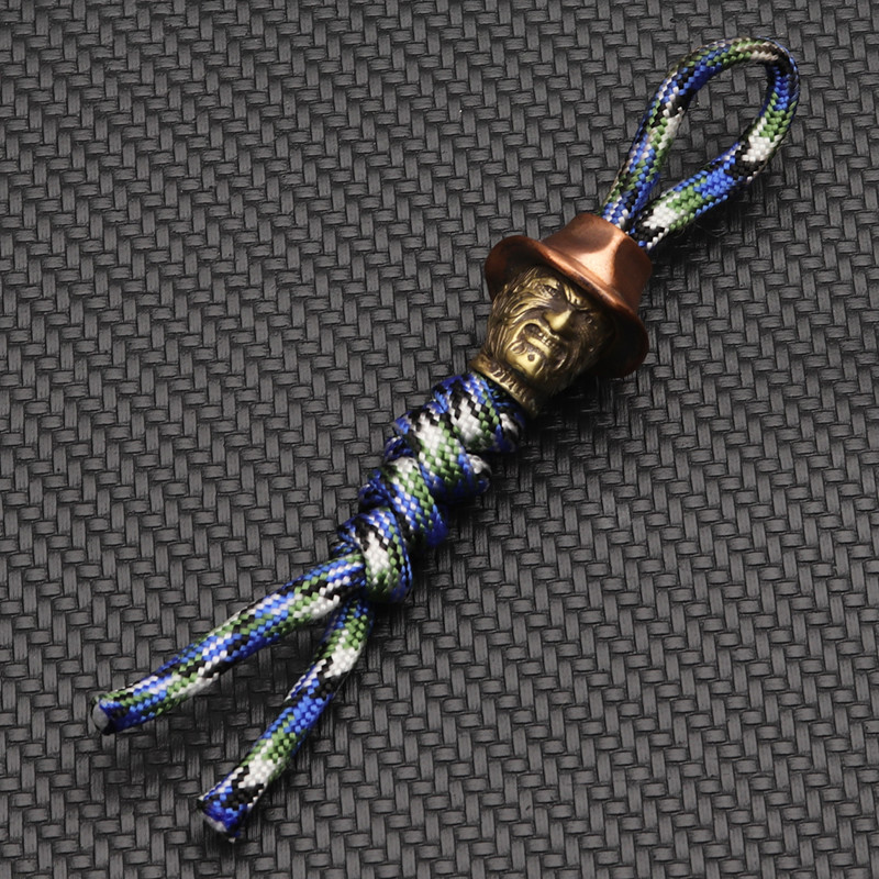 Noahelmed õues DIY tööriistad EDC messingist vasest kaelapael Ripatsid Võtmehoidjad Aksessuaarid