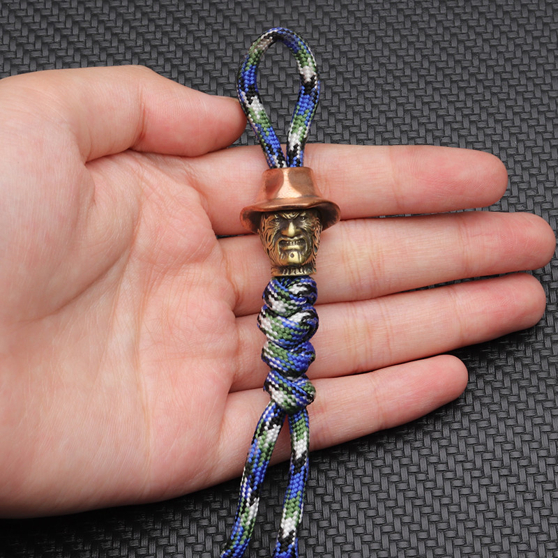 Noahelmed õues DIY tööriistad EDC messingist vasest kaelapael Ripatsid Võtmehoidjad Aksessuaarid