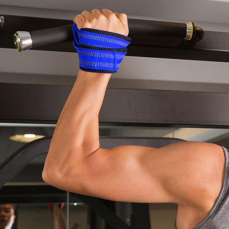 1 Ζεύγος Εικόνα 8 Ιμάντες άρσης βαρών Άρση βαρών Αθλητικό γυμναστήριο Γυμναστήριο Bodybuilding Υποστήριξη καρπού με μπάρα