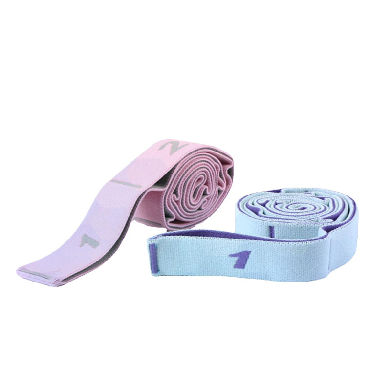 1 buc. Benzi de antrenament latino pentru adulți segmentate digitale, benzi de rezistență multifuncționale pentru Pilates Yoga, bandă elastică de fitness