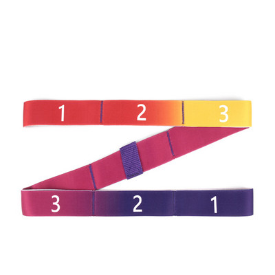 9 ruudustikuga jooga venitusvöö segmenteeritud tantsu kujundav keha elastse köiega treenimine abistava takistuse venitusvööga