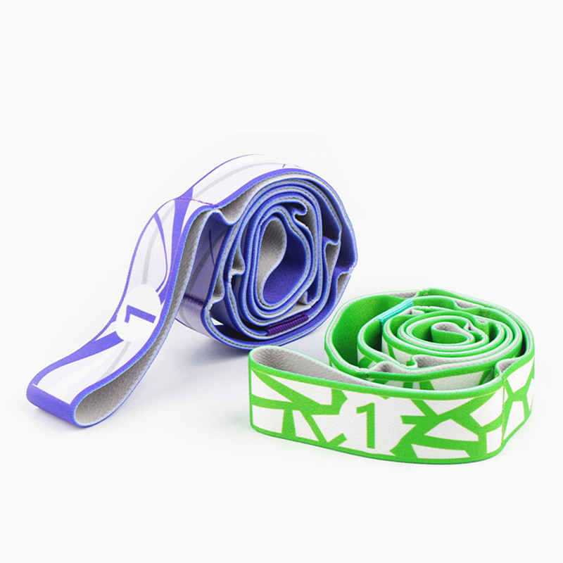 9 ruudustikuga jooga venitusvöö segmenteeritud tantsu kujundav keha elastse köiega treenimine abistava takistuse venitusvööga