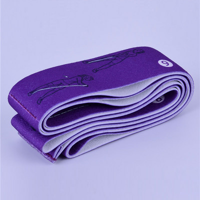 Jóga nyújtó pánt elasztikus jóga öv fitness gyakorlat edzőterem Pilates derék láb ellenálló szalagok