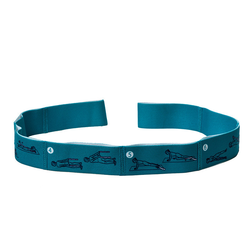 Jóga nyújtó pánt elasztikus jóga öv fitness gyakorlat edzőterem Pilates derék láb ellenálló szalagok