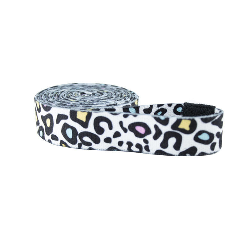 1 τεμ 10-40 λίβρες Leopard Print Yoga Resistance Band Gym Fitness Pilates Ελαστική ζώνη Latin Dance Sport Tape