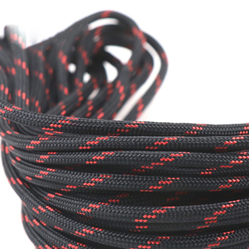 7,5 m 25 jalga 4 mm 10 Core 550 Paracord Outdoor Survival DIY Paracord Käevõru Pael Matkapüügitelk Abiköie tarvik