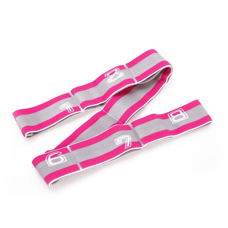 Устойчиви ленти за професионална йога за начинаещи Устойчив на износване Фитнес колан за разтягане Тренировка на закрито Фитнес зала Пилатес Еластична лента