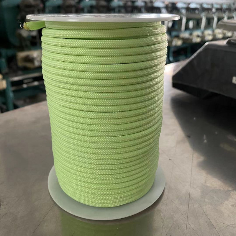 Svjetleća padobranska užad u boji od 4 mm, uže za užad, uže za upozorenje, Mil Spec Type, jednoslojna oprema za penjanje, kampiranje, oprema za preživljavanje