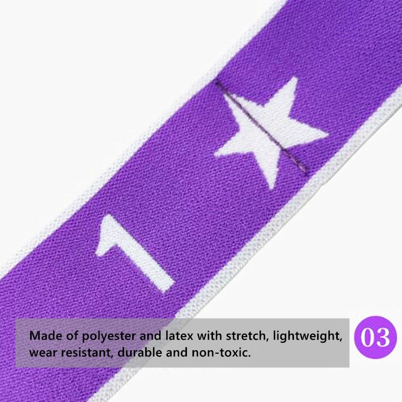 85 * 4 cm profesionalus jogos tempimo diržas, poliesterio elastingas Latin Dance tempimo juostos jogos pilateso elastinis dirželis