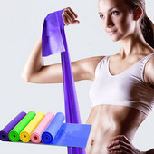 Jooga Pilatese venitusvastupanu riba treening Fitness Band Treening Elastne harjutus Fitness Kumm 150 cm joogatarvikud
