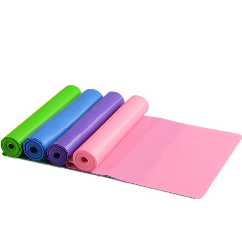 Jóga Pilates Stretch Resistance Band Gyakorlat Fitness Band Edzés Rugalmas Gyakorlat Fitness Gumi 150cm Jóga Kiegészítők