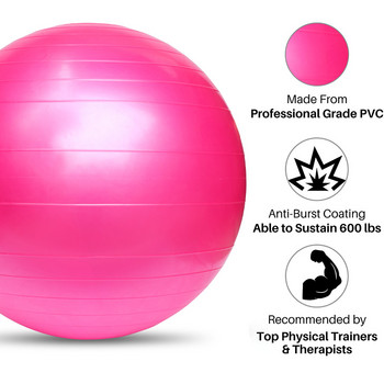 Fitness Pilates Magic Circle Treening Jooga Pall Naiste Treeningvastupanu rõngas Paksendatud plahvatuskindel pallitreeningu varustus