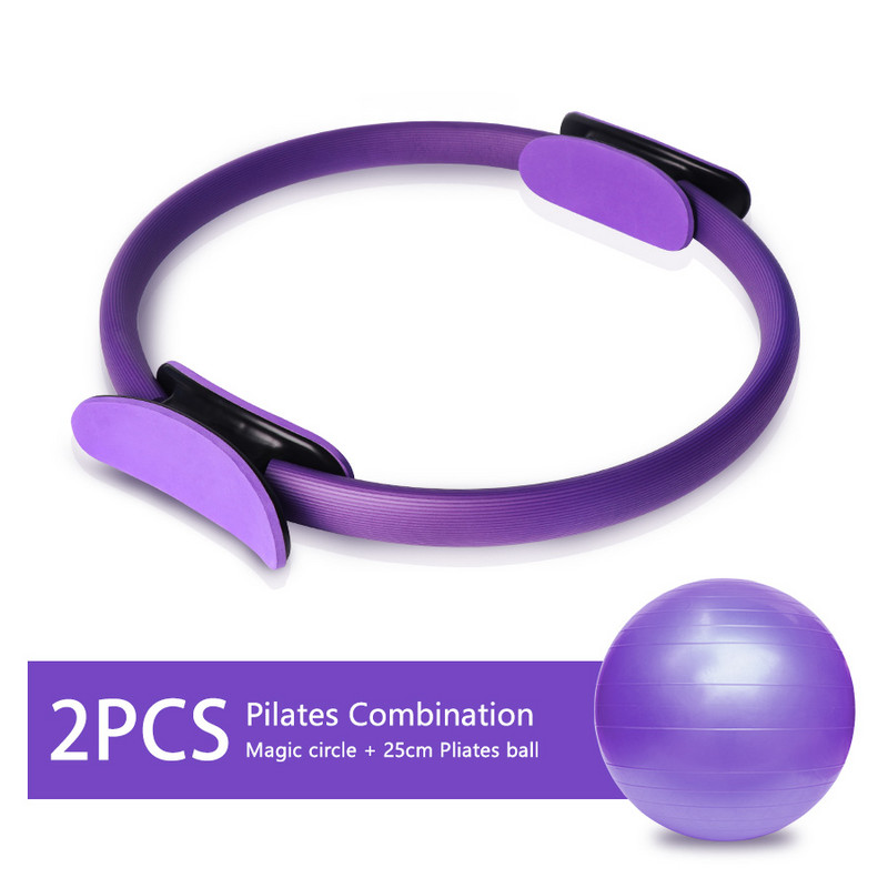 Fitness Pilates Magic Circle Treening Jooga Pall Naiste Treeningvastupanu rõngas Paksendatud plahvatuskindel pallitreeningu varustus