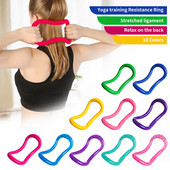 Stretch Fitness joogarõngas Kodutreening Joogaring, talje avatud õlaaas Treening Pilatese kulturismivarustus