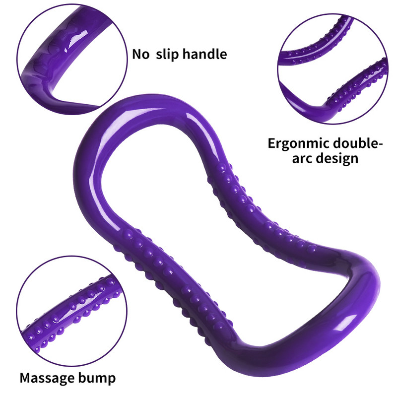 Stretch Fitness joogarõngas Kodutreening Joogaring, talje avatud õlaaas Treening Pilatese kulturismivarustus