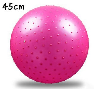 45 cm / 55 cm / 65 cm / 75 cm smailus masažinis kamuolys Jogos kamuolys su Hedgehog Pump Fitness Fitball Pilates