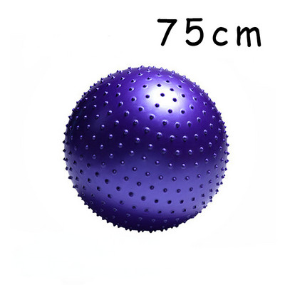 45 cm / 55 cm / 65 cm / 75 cm smailus masažinis kamuolys Jogos kamuolys su Hedgehog Pump Fitness Fitball Pilates